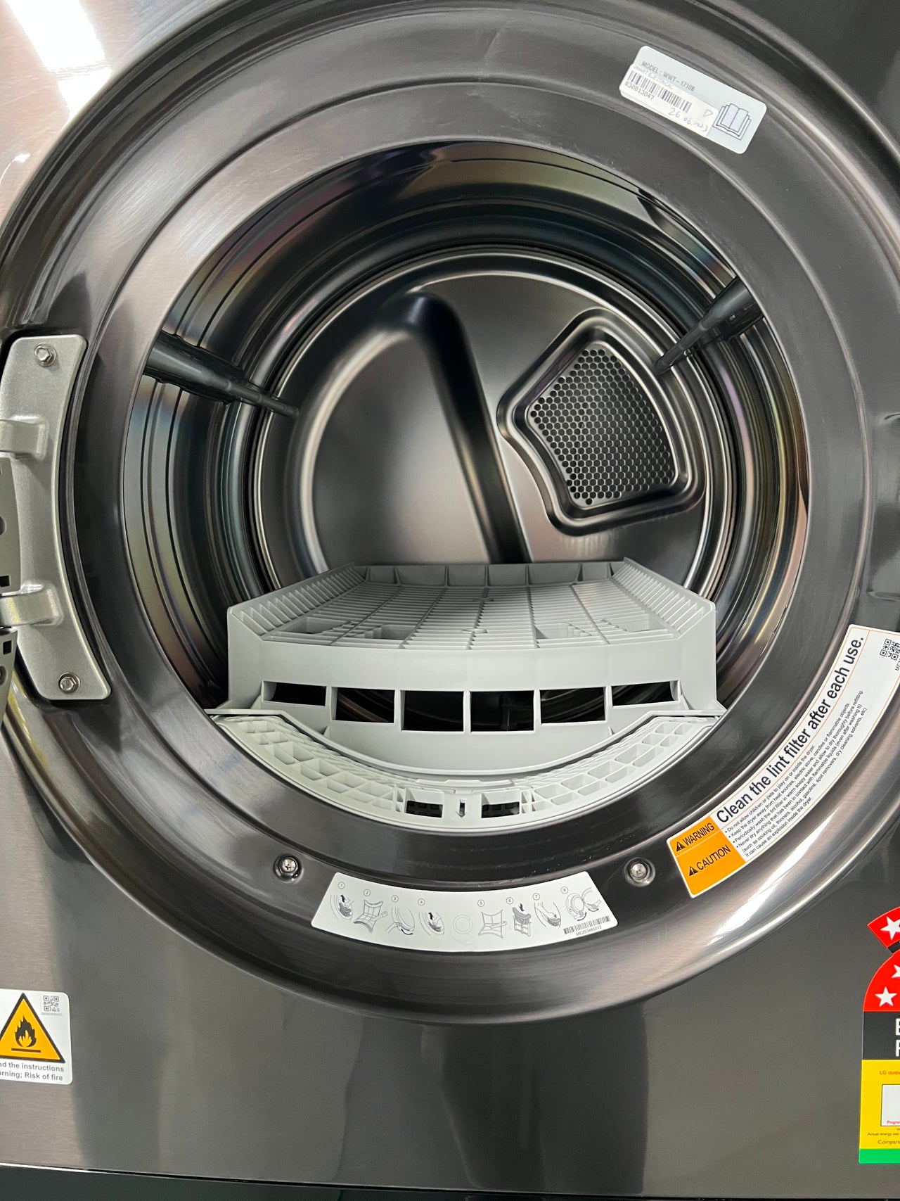 Factory second LG 17kg WashTower™ AllInOne Stacked Washer Dryer in