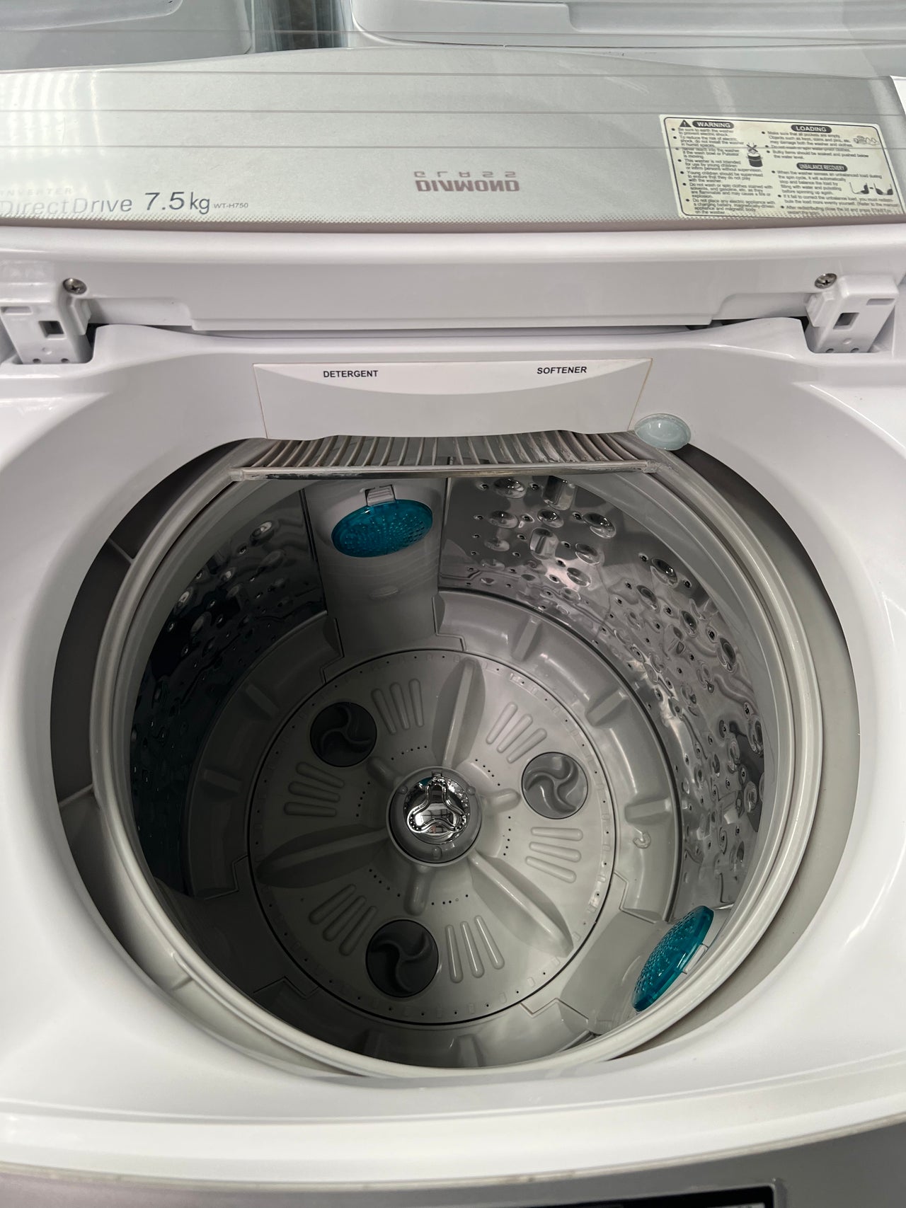 Second hand LG WTH750 7.5kg Top Load Washing Machine - Second Hand Appliances Geebung