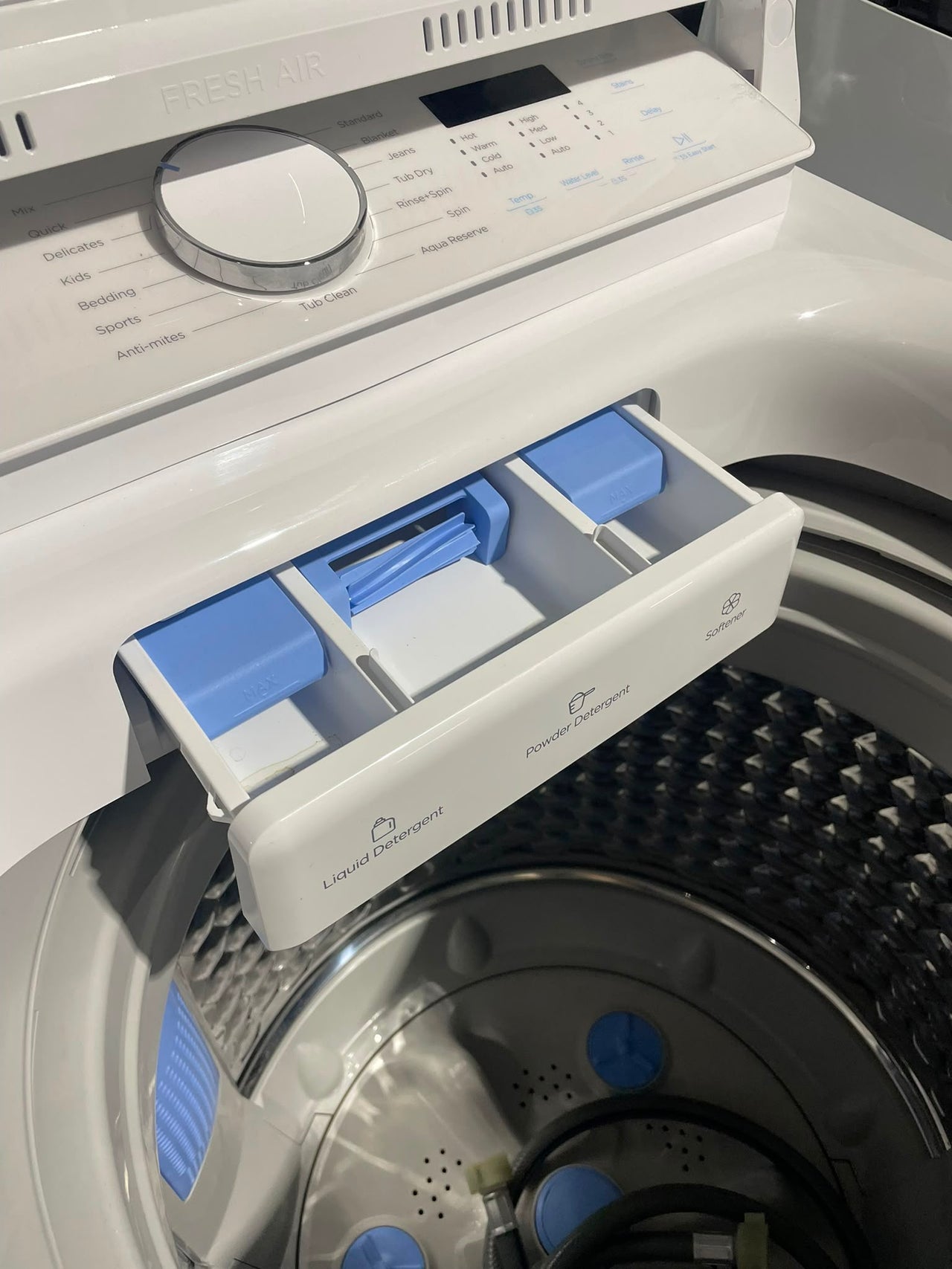 Factory second TCL 10kg Top Load Washing Machine – White WA10P60W
