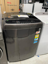 Thumbnail for Second hand LG 14 kg Top Load Washing Machine – Black Steel  Model: WTG1434BHF - Second Hand Appliances Geebung