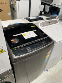 Thumbnail for Second hand LG 14 kg Top Load Washing Machine – Black Steel  Model: WTG1434BHF - Second Hand Appliances Geebung