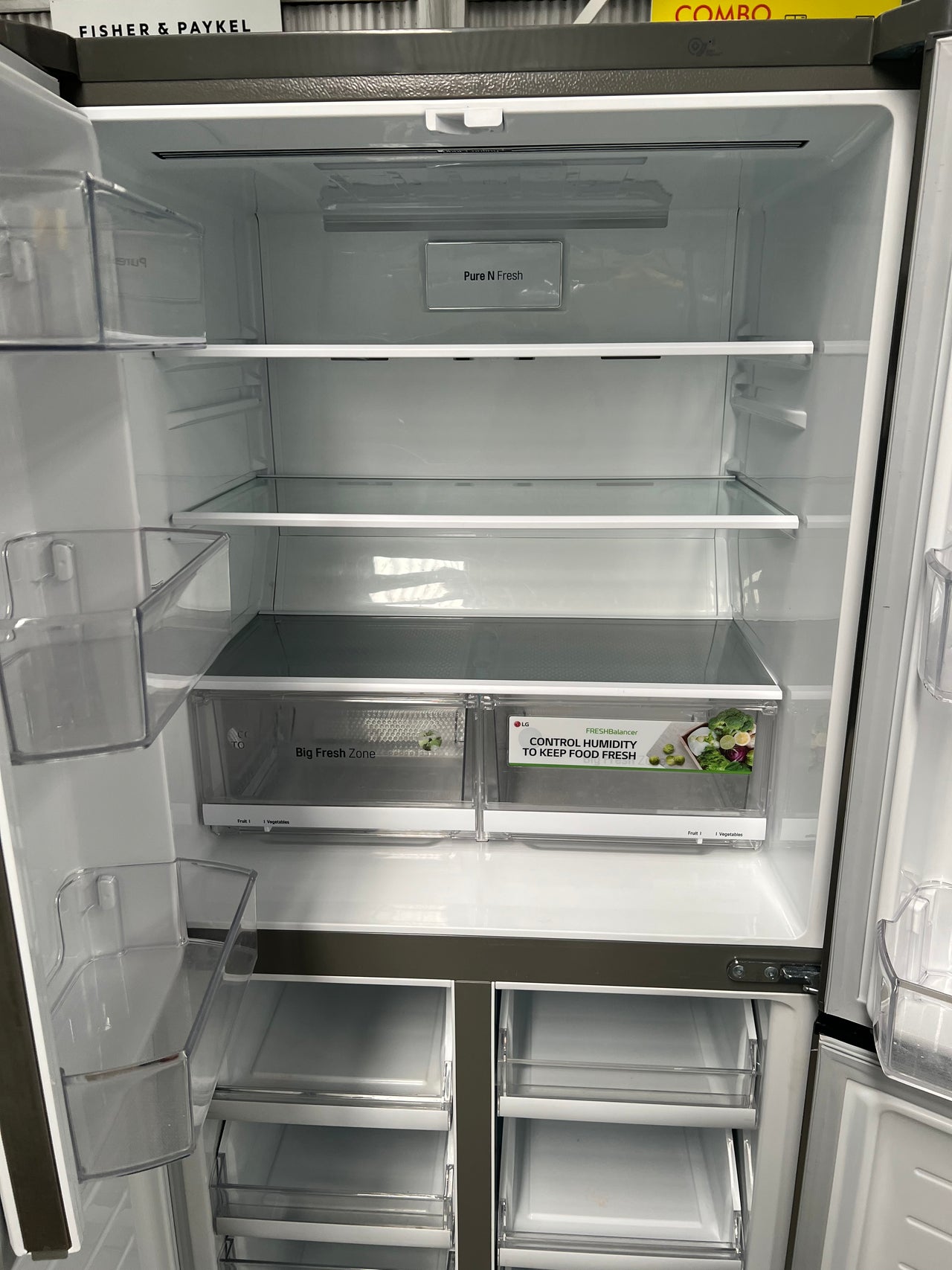 Second hand LG 530L French Door Refrigerator GFB590PL Second Hand