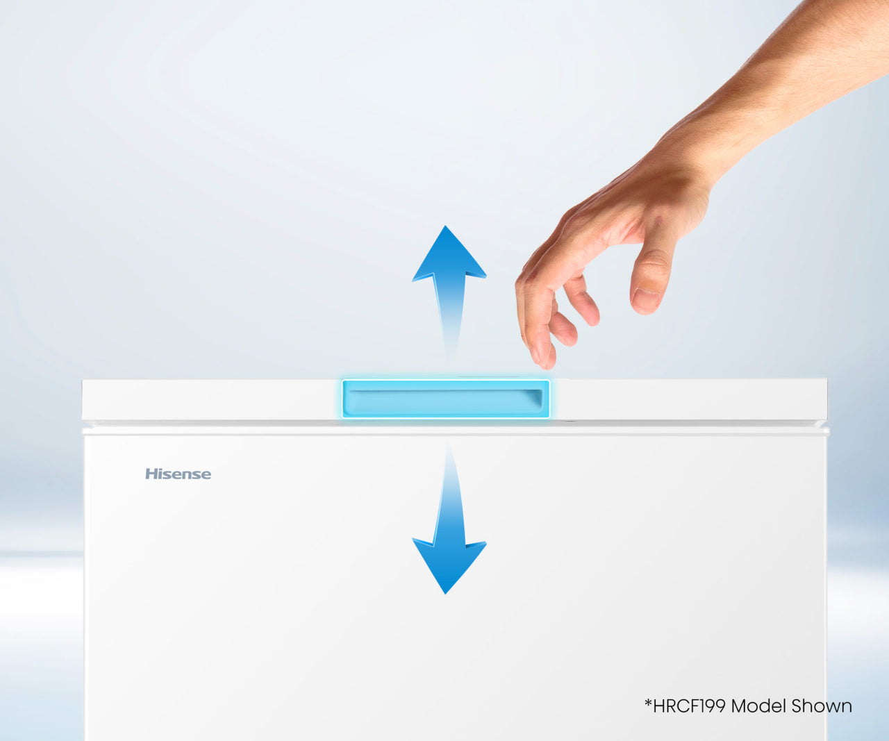 Factory second Hisense HRCF500 500L Chest Freezer - Second Hand Appliances Geebung