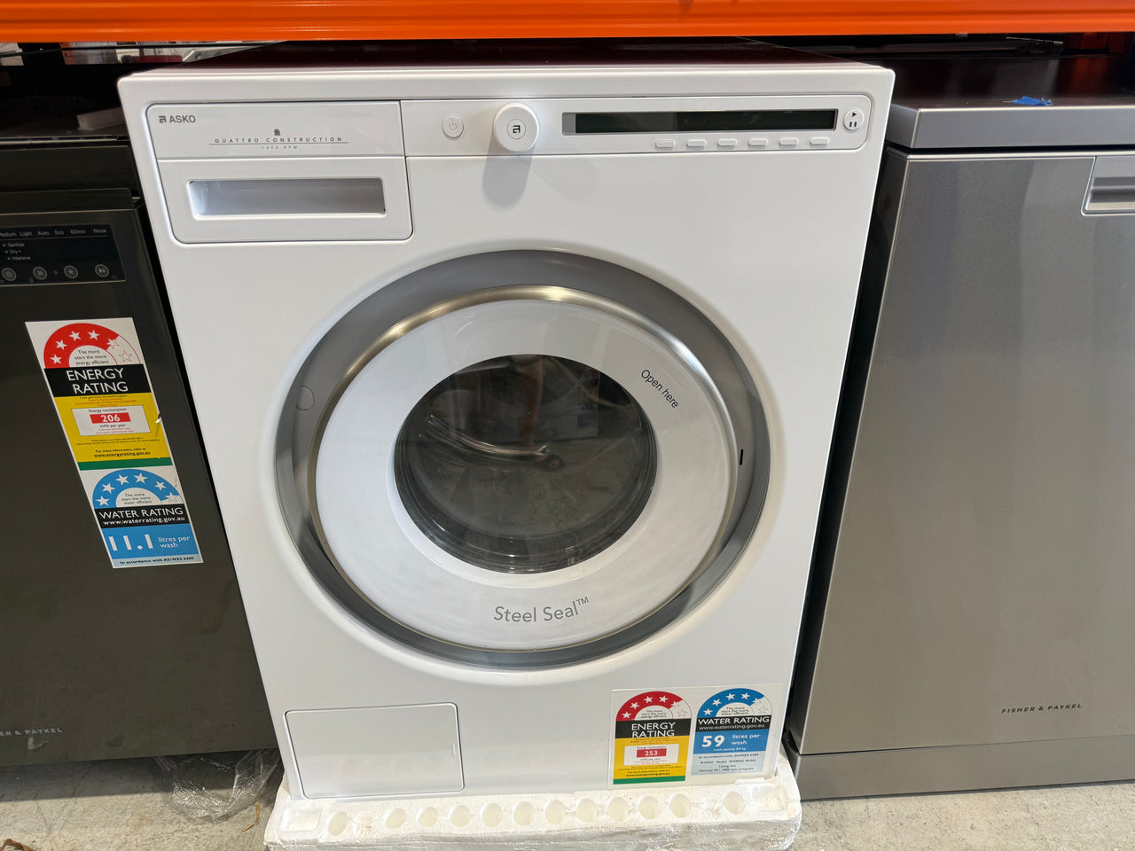 ASKO 8kg Front Load Washer W2084CWAU with 2 years manufacturer warranty - Second Hand Appliances Geebung