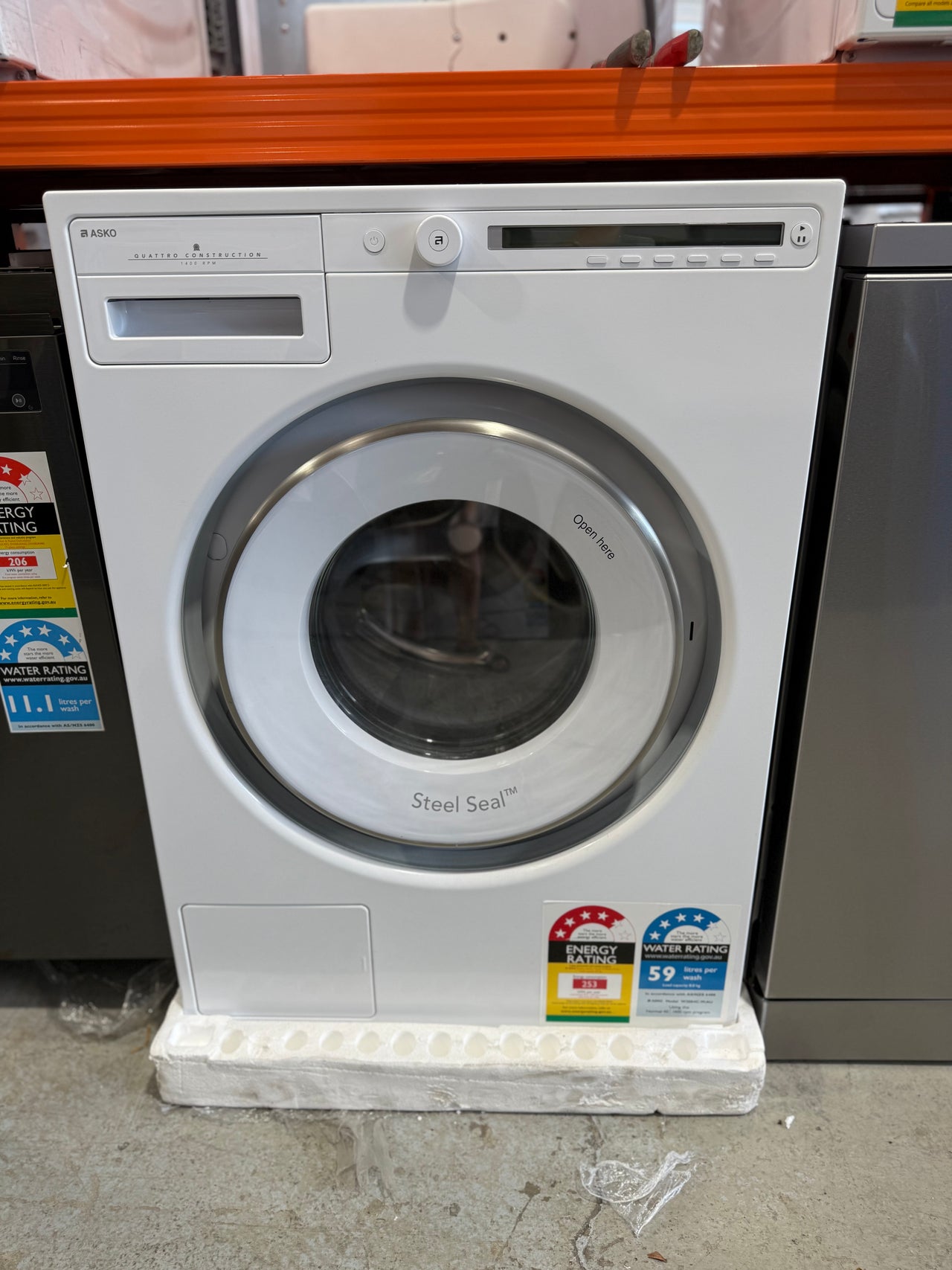 ASKO 8kg Front Load Washer W2084CWAU with 2 years manufacturer warranty - Second Hand Appliances Geebung
