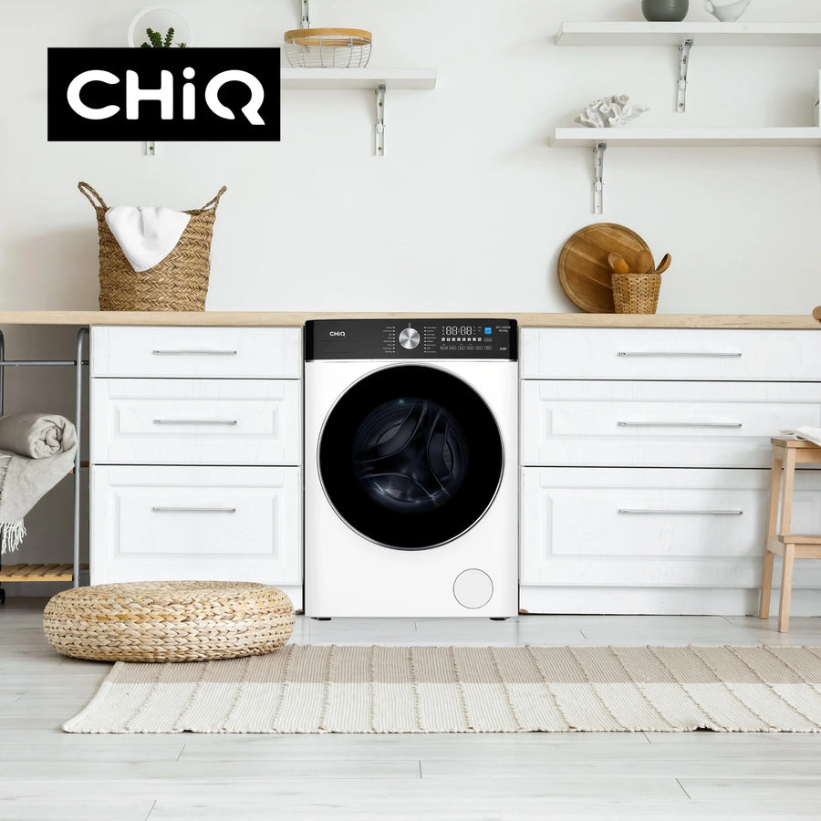 Brand new CHiQ 10kg Front Load Washing Machine – White  Model: WFL100SW - Second Hand Appliances Geebung