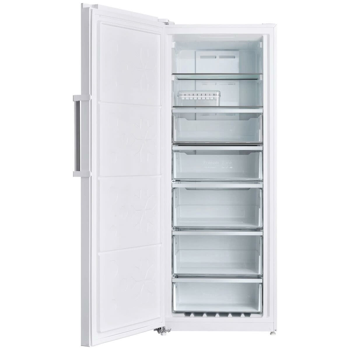 Carton damaged CHiQ 380L Hybrid Upright Fridge & Freezer – White Left Hinge | CSH380NWL5 - Second Hand Appliances Geebung