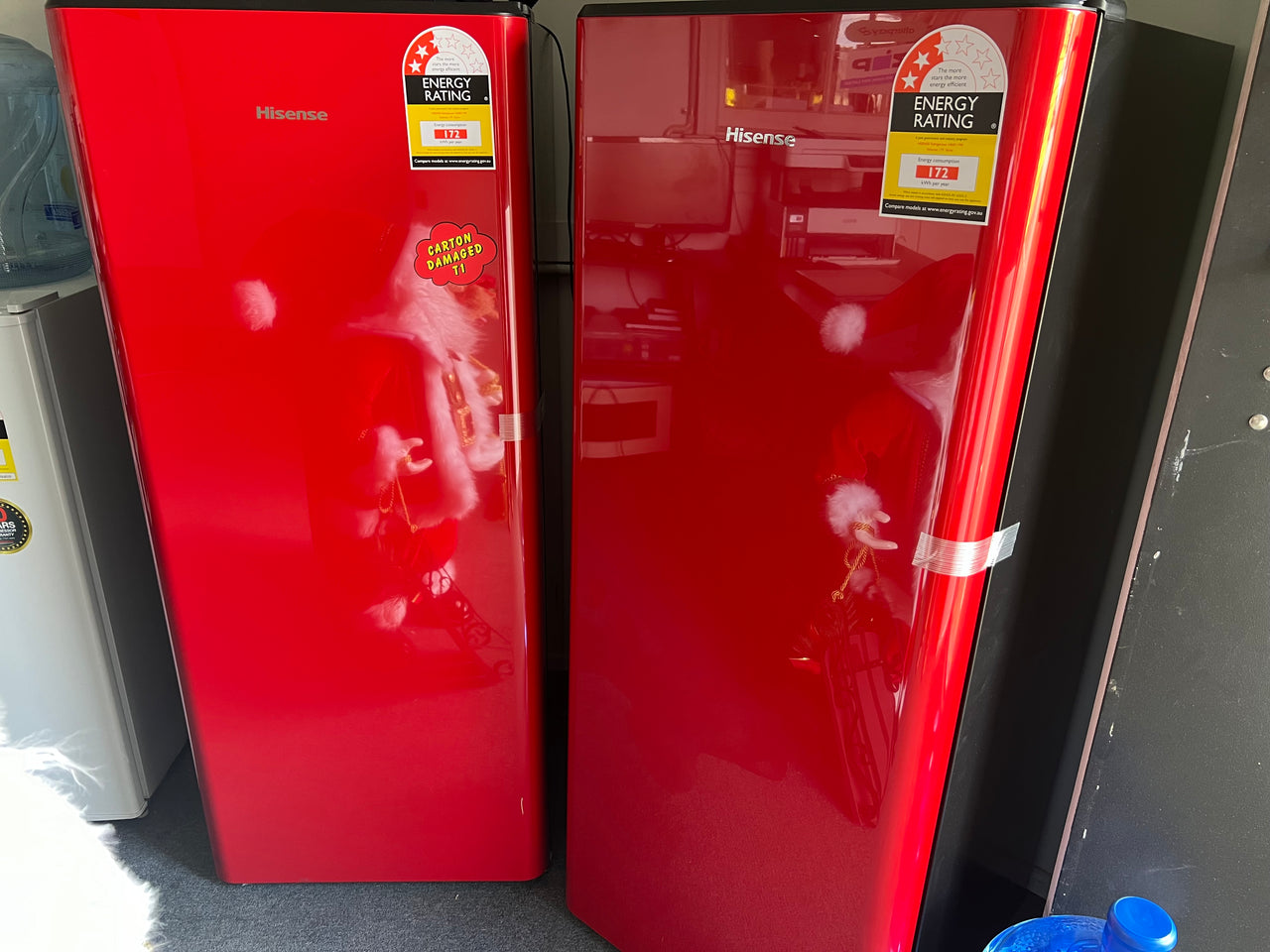 Carton damaged Factory second Hisense 179L Bar Fridge HRBF179R - Second Hand Appliances Geebung