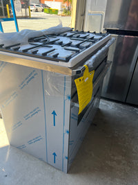 Thumbnail for Fisher&Paykel 90cm freestanding duel fuel oven side 