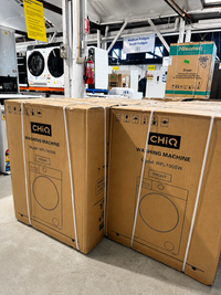 Thumbnail for Brand new CHiQ 10kg Front Load Washing Machine – White  Model: WFL100SW