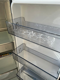 Thumbnail for Factory second Hisense HRSBS632BW 632L Wi-Fi Side by Side Fridge (Black Steel) non plumber ice maker & water dispenser - Second Hand Appliances Geebung