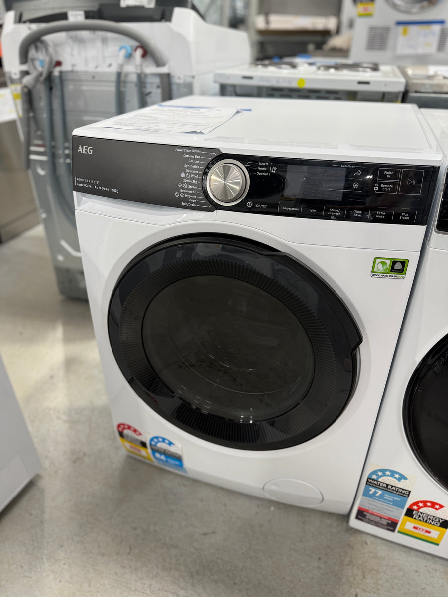 Factor second AEG 10 kg 9000 Series Front Load Washing Machine – Model: LF951608Q - Second Hand Appliances Geebung
