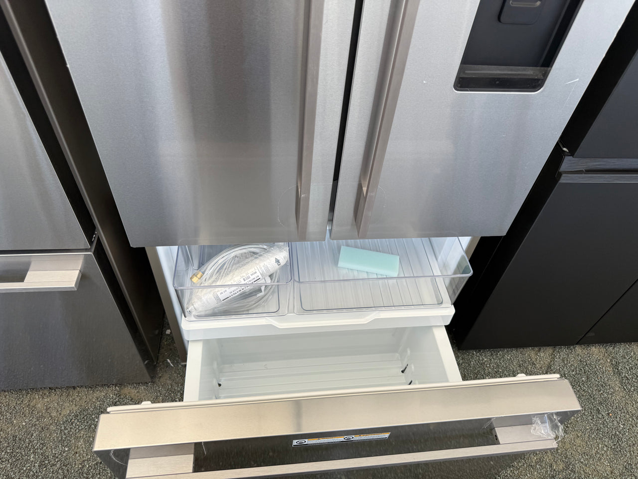 Factory Fisher & Paykel 487L French Door Refrigerator – RF522ADUX5 - Second Hand Appliances Geebung