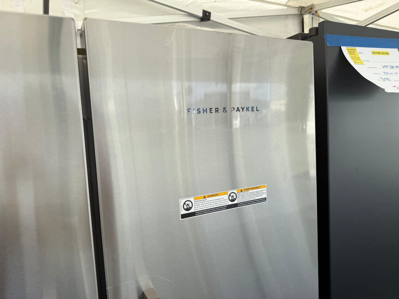 Factory Fisher & Paykel 487L French Door Refrigerator – RF522ADUX5 - Second Hand Appliances Geebung