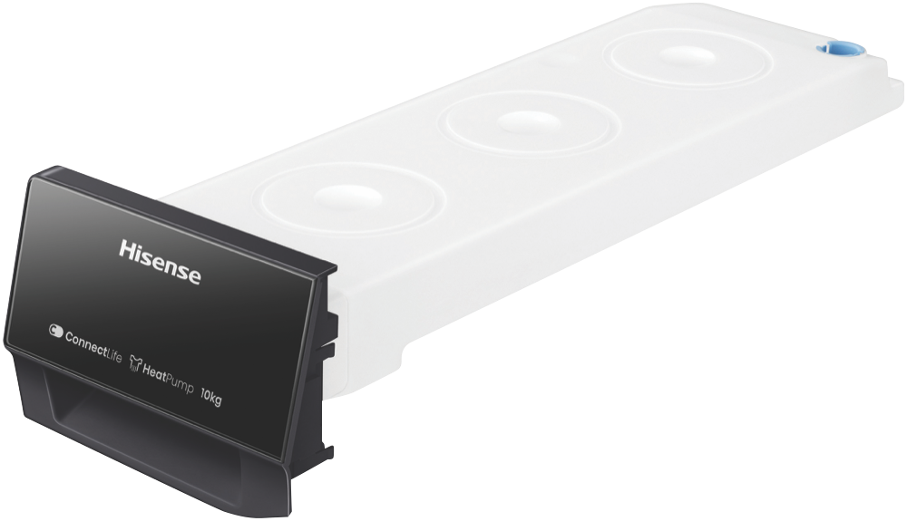 Factory Second/Carton damaged Hisense 10kg Heat Pump Dryer – Black (HDFS10HPB) - Second Hand Appliances Geebung