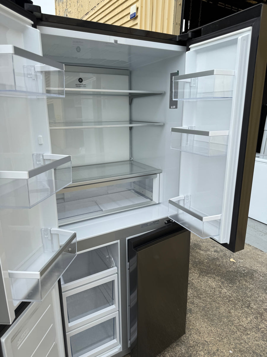 Factory Second Fisher&Paykel 498L Quad Door Refrigerator Model: RF500QNB1 - Second Hand Appliances Geebung