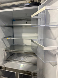 Thumbnail for Factory Second Fisher & Paykel 498L Series 7 Quad Door Refrigerator – Black Stainless Steel  Model: RF500QNB1 - Second Hand Appliances Geebung