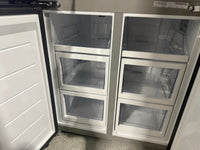 Thumbnail for Factory Second Fisher & Paykel 498L Series 7 Quad Door Refrigerator – Black Stainless Steel  Model: RF500QNB1 - Second Hand Appliances Geebung