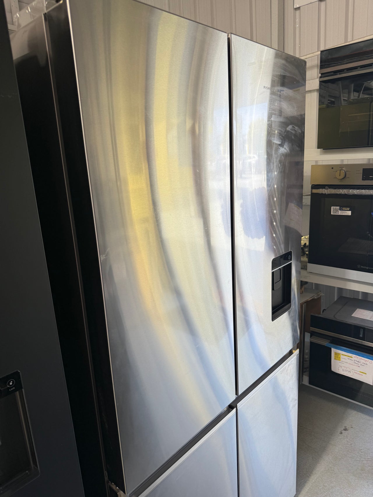 Buy Factory Second Fisher & Paykel 605L Quad Door Refrigerator – Stainless Steel (RF730QNUVX1) |  | [product_variant] | Second Hand Appliances Geebung Brisbane