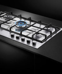 Thumbnail for Factory Second Fisher & Paykel 90cm Series 7 5 Burner Gas Cooktop – Stainless Steel (CG905DX1) - Second Hand Appliances Geebung