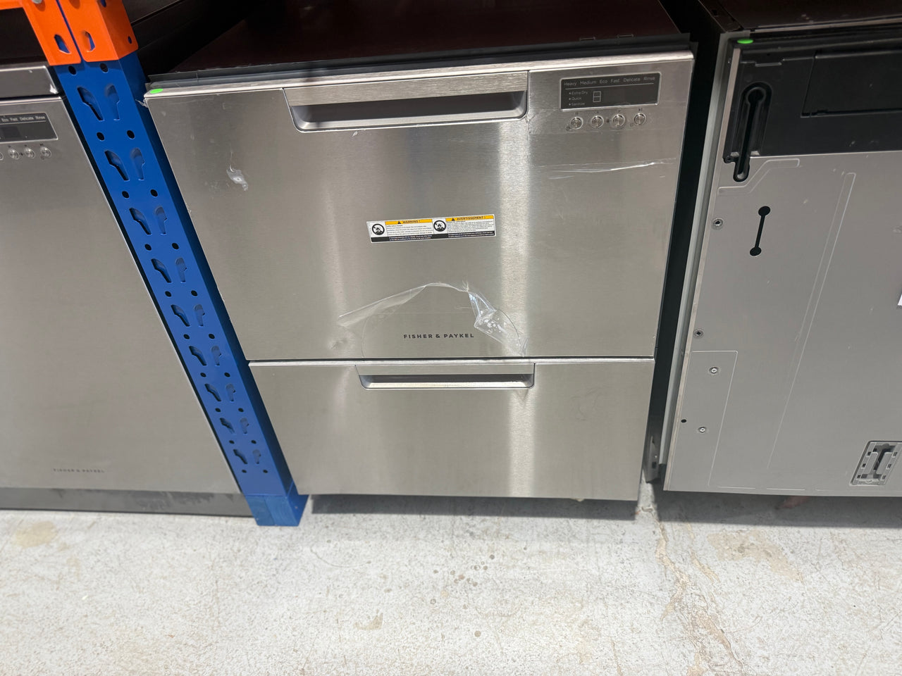 Buy Factory Second Fisher & Paykel DD60DCX9 Double DishDrawer™ Dishwasher – Stainless Steel |  | [product_variant] | Second Hand Appliances Geebung Brisbane