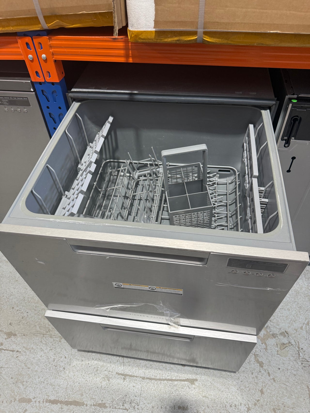 Buy Factory Second Fisher & Paykel DD60DCX9 Double DishDrawer™ Dishwasher – Stainless Steel |  | [product_variant] | Second Hand Appliances Geebung Brisbane