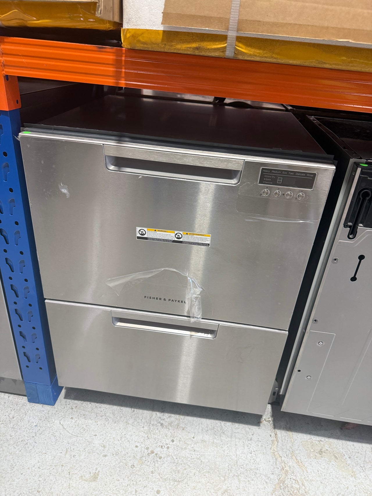 Buy Factory Second Fisher & Paykel DD60DCX9 Double DishDrawer™ Dishwasher – Stainless Steel |  | [product_variant] | Second Hand Appliances Geebung Brisbane