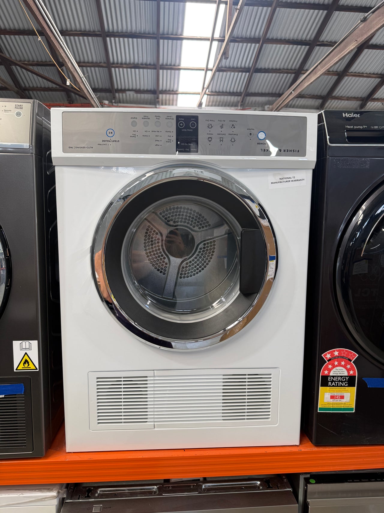 Factory Second Fisher & Paykel DE7060G2 – 7kg Vented Sensor Dryer (NAT) - Second Hand Appliances Geebung