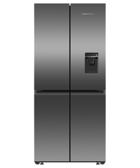 Thumbnail for Factory Second Fisher & Paykel RF500QNUB1 498L Quad Door Fridge – Black Stainless Steel - Second Hand Appliances Geebung