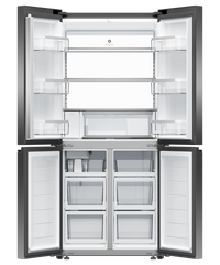Thumbnail for Factory Second Fisher & Paykel RF500QNUB1 498L Quad Door Fridge – Black Stainless Steel - Second Hand Appliances Geebung