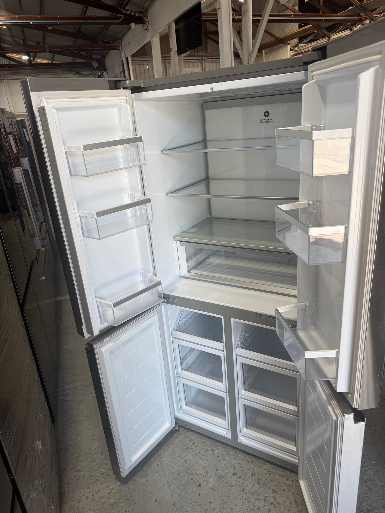 Factory Second Fisher&Paykel RF500QNX1 498L Quad Door Fridge - Second Hand Appliances Geebung