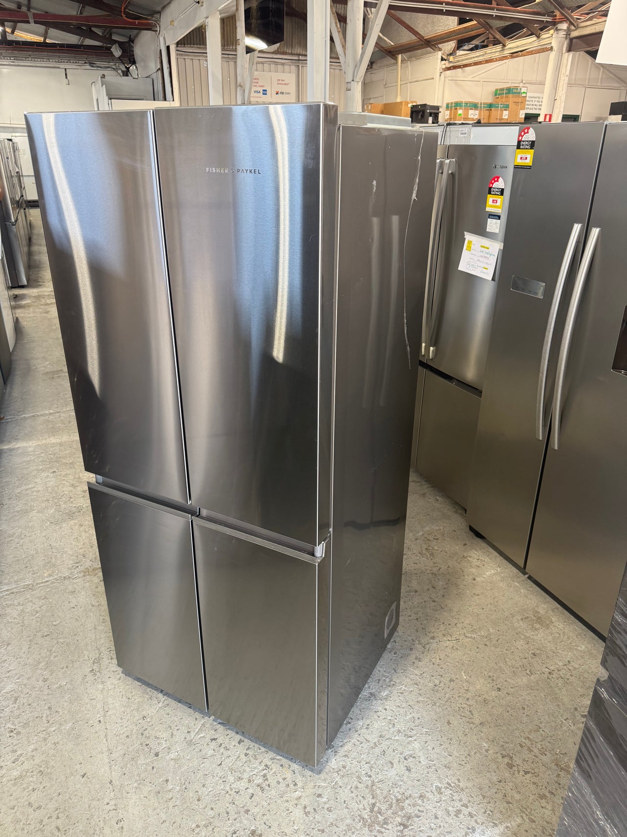 Factory Second Fisher&Paykel RF500QNX1 498L Quad Door Fridge - Second Hand Appliances Geebung