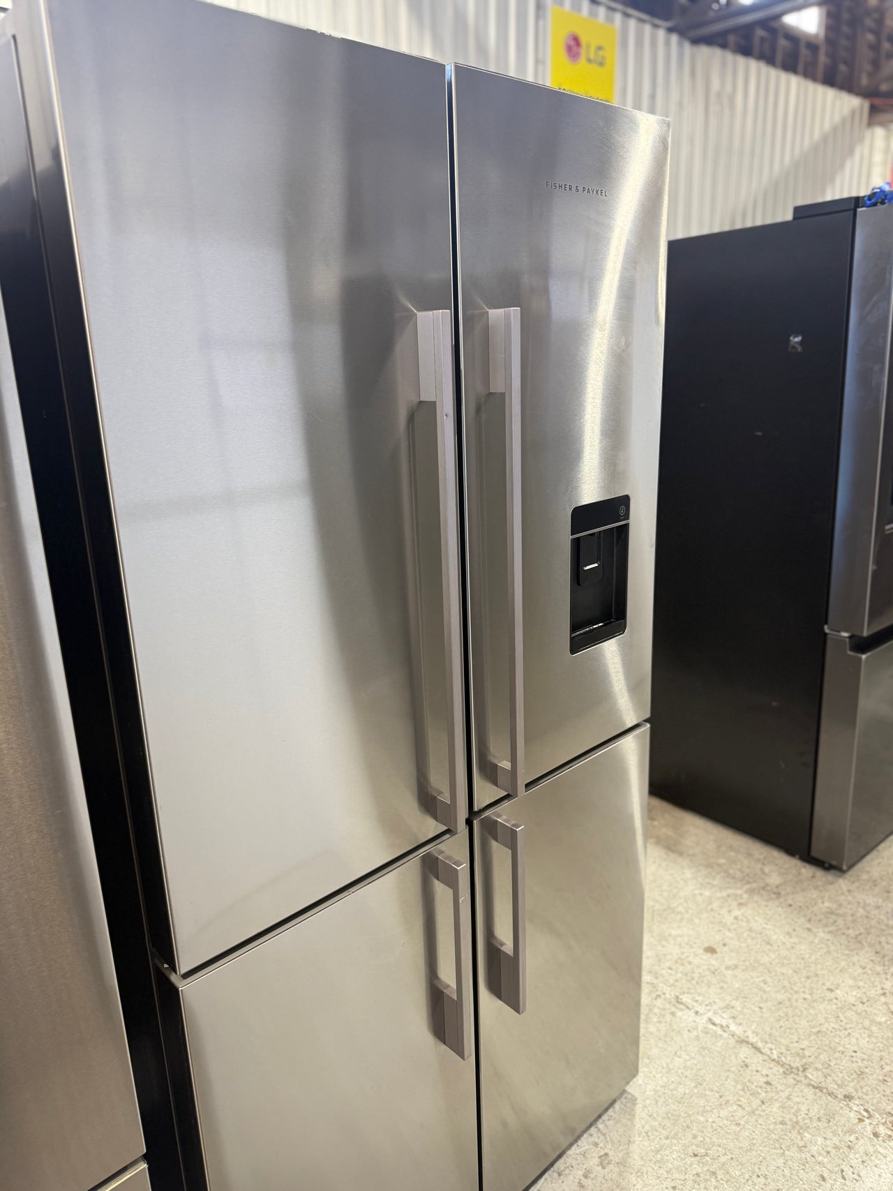 Buy Factory Second Fisher & Paykel RF605QDUVX1 605L Quad Door Refrigerator – EZKleen Stainless Steel |  | [product_variant] | Second Hand Appliances Geebung Brisbane