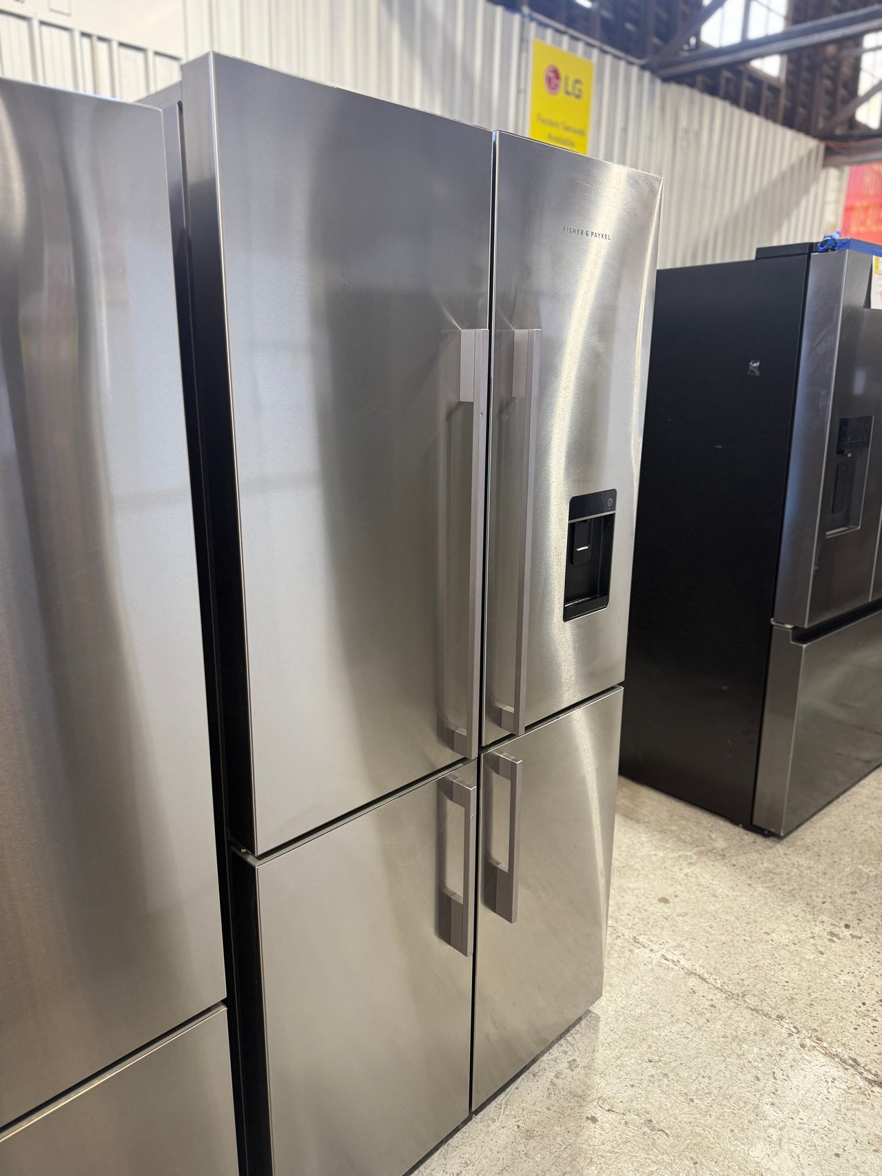 Buy Factory Second Fisher & Paykel RF605QDUVX1 605L Quad Door Refrigerator – EZKleen Stainless Steel |  | [product_variant] | Second Hand Appliances Geebung Brisbane