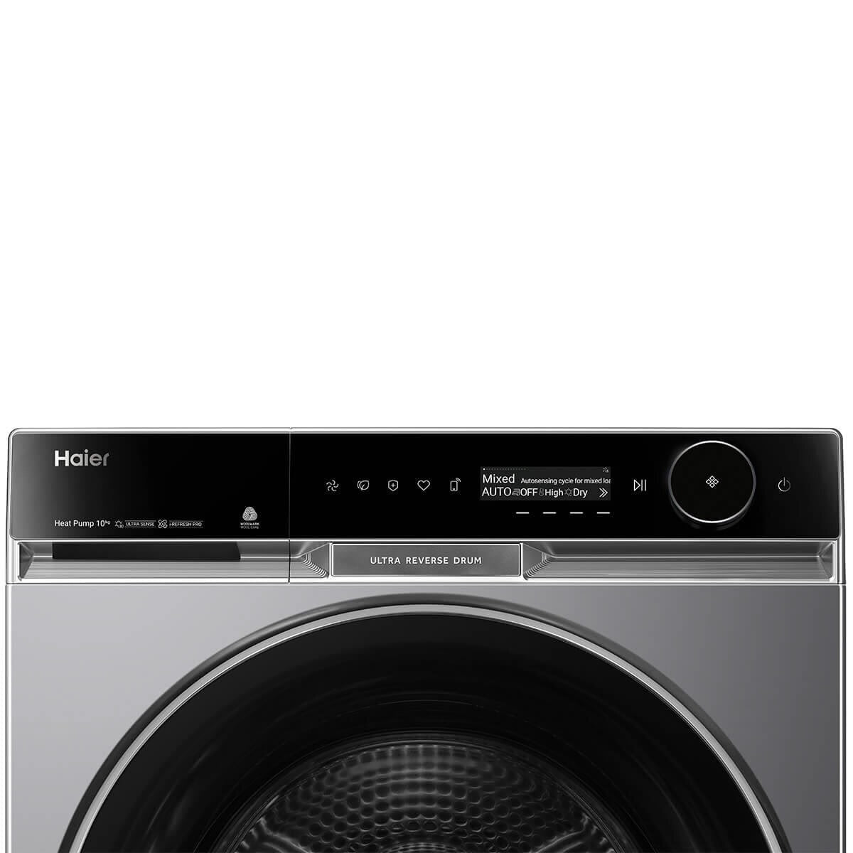 Factory Second Haier 10kg 600 Series Heat Pump Dryer – HDHP10PXB1(NAT) - Second Hand Appliances Geebung
