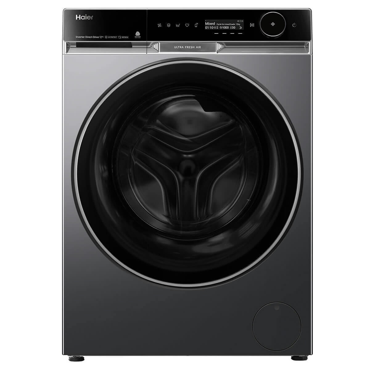 Factory Second Haier 12kg Front Load Washing Machine – HWF12PXB1 - Second Hand Appliances Geebung