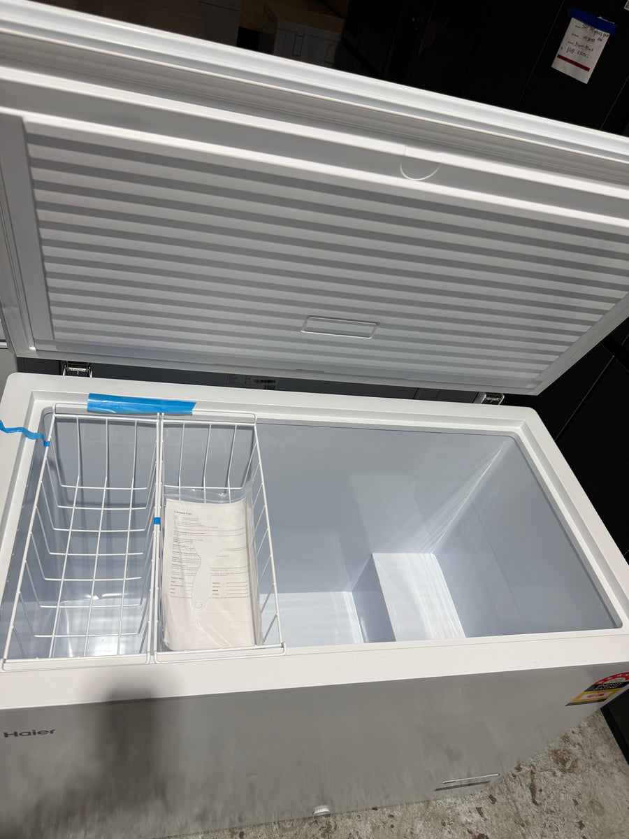 Factory Second Haier 301L Hybrid Chest Freezer – White  Model: HCF300W - Second Hand Appliances Geebung