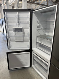 Thumbnail for Factory Second Haier 431L Bottom Mount Refrigerator – Black Model: HRF420BHC - Second Hand Appliances Geebung
