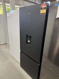 Thumbnail for Factory Second Haier 431L Bottom Mount Refrigerator – Black Model: HRF420BHC - Second Hand Appliances Geebung