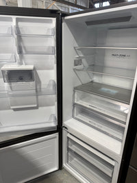 Thumbnail for Factory Second Haier 431L Bottom Mount Refrigerator – Black Model: HRF420BHC - Second Hand Appliances Geebung