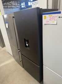 Thumbnail for Factory Second Haier 431L Bottom Mount Refrigerator – Black Model: HRF420BHC - Second Hand Appliances Geebung