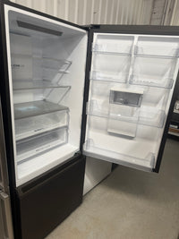 Thumbnail for Factory Second Haier 431L Bottom Mount Refrigerator – Black Model: HRF420BHC - Second Hand Appliances Geebung