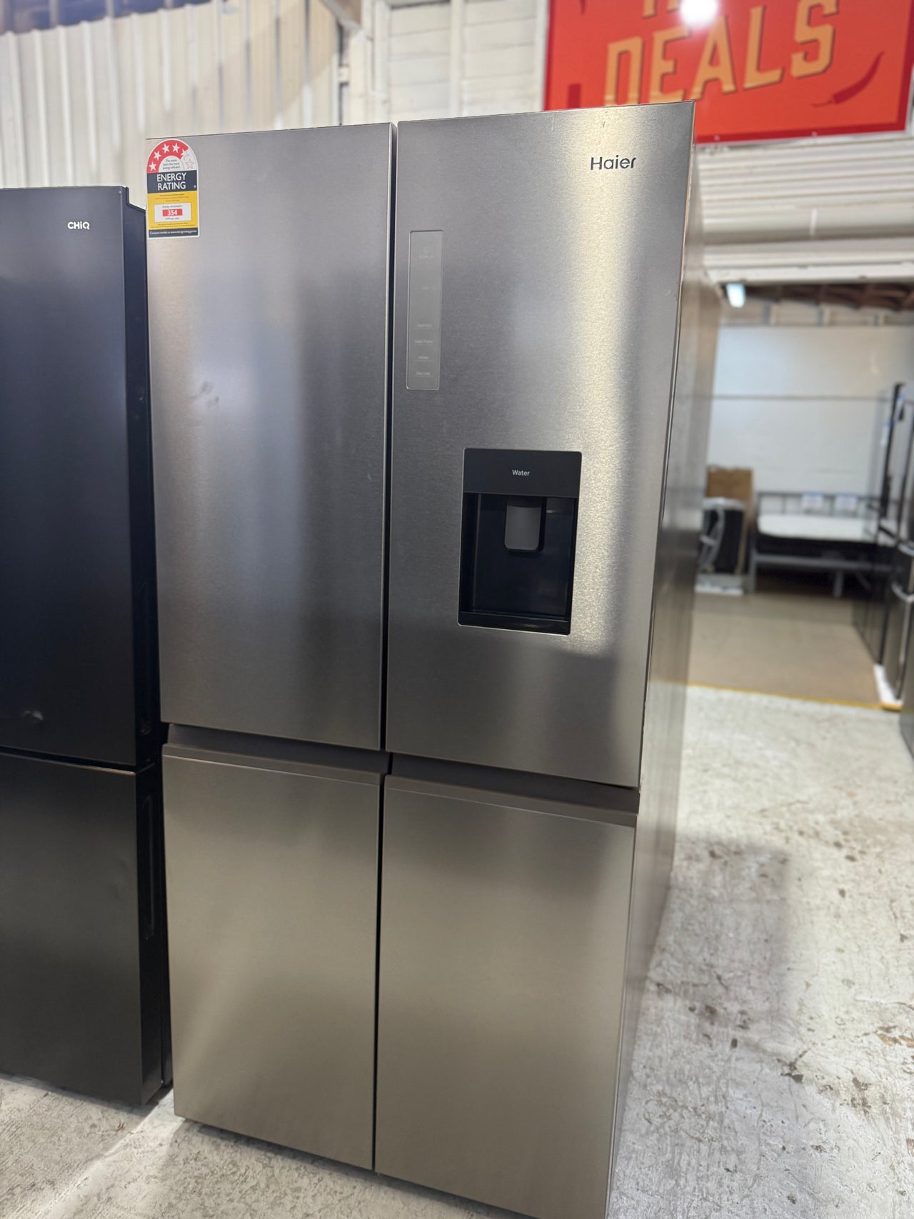 Factory Second Haier 508l Quad Door HRF580YHS - Second Hand Appliances Geebung