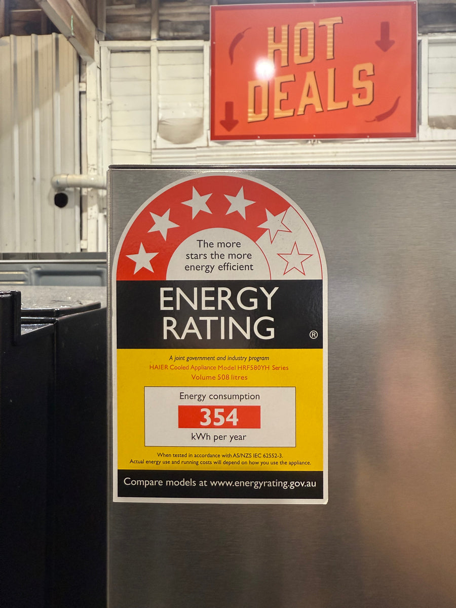 Factory Second Haier 508l Quad Door HRF580YHS - Second Hand Appliances Geebung