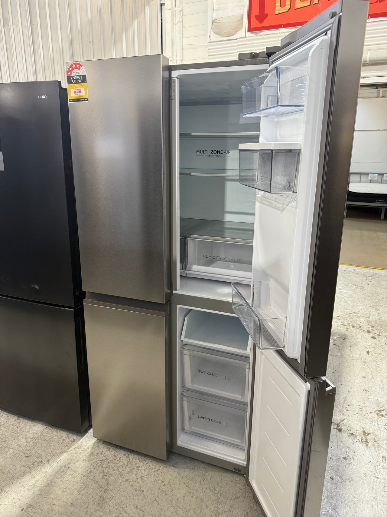 Factory Second Haier 508l Quad Door HRF580YHS - Second Hand Appliances Geebung