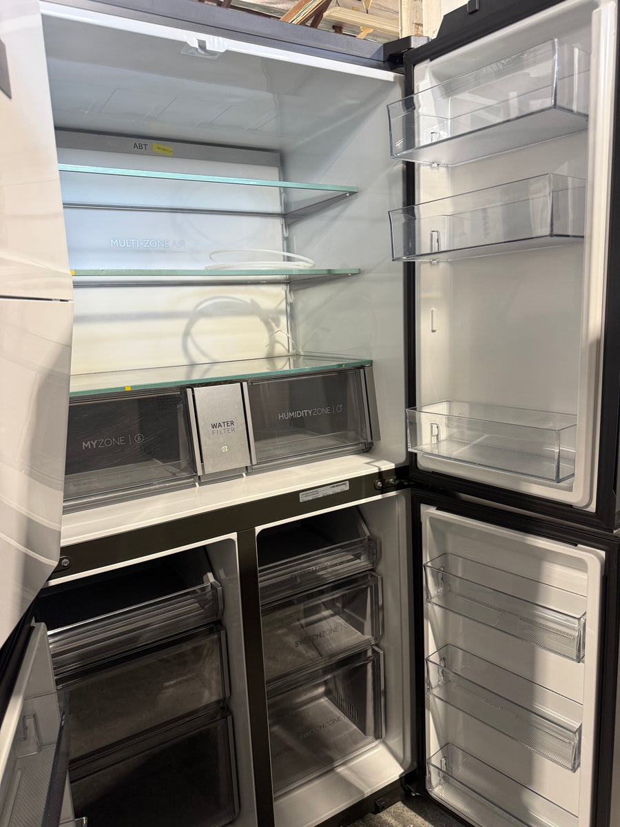 Factory Second Haier 601L Quad Door Refrigerator HRF680YZC - Second Hand Appliances Geebung