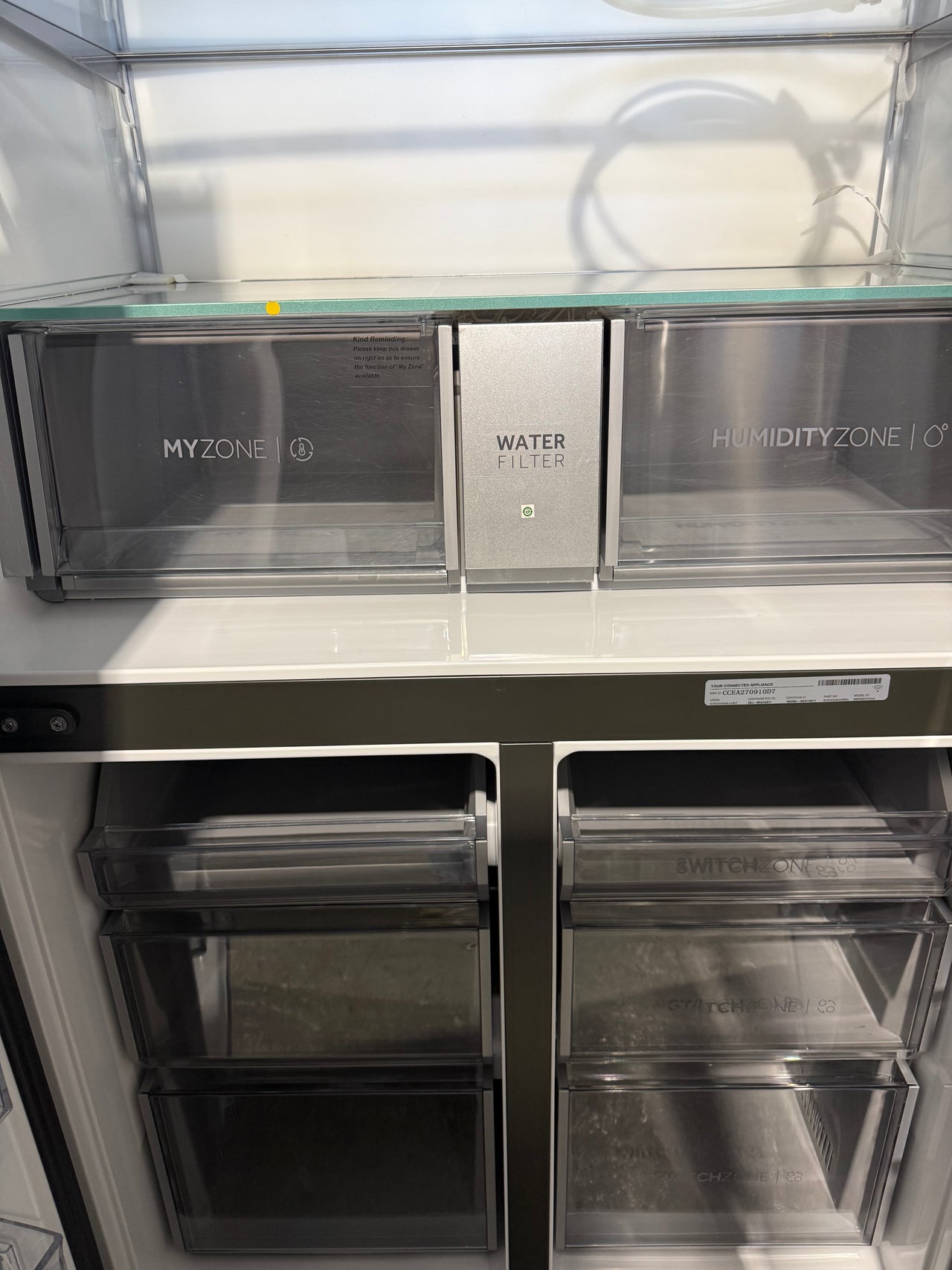 Factory Second Haier 601L Quad Door Refrigerator HRF680YZC - Second Hand Appliances Geebung