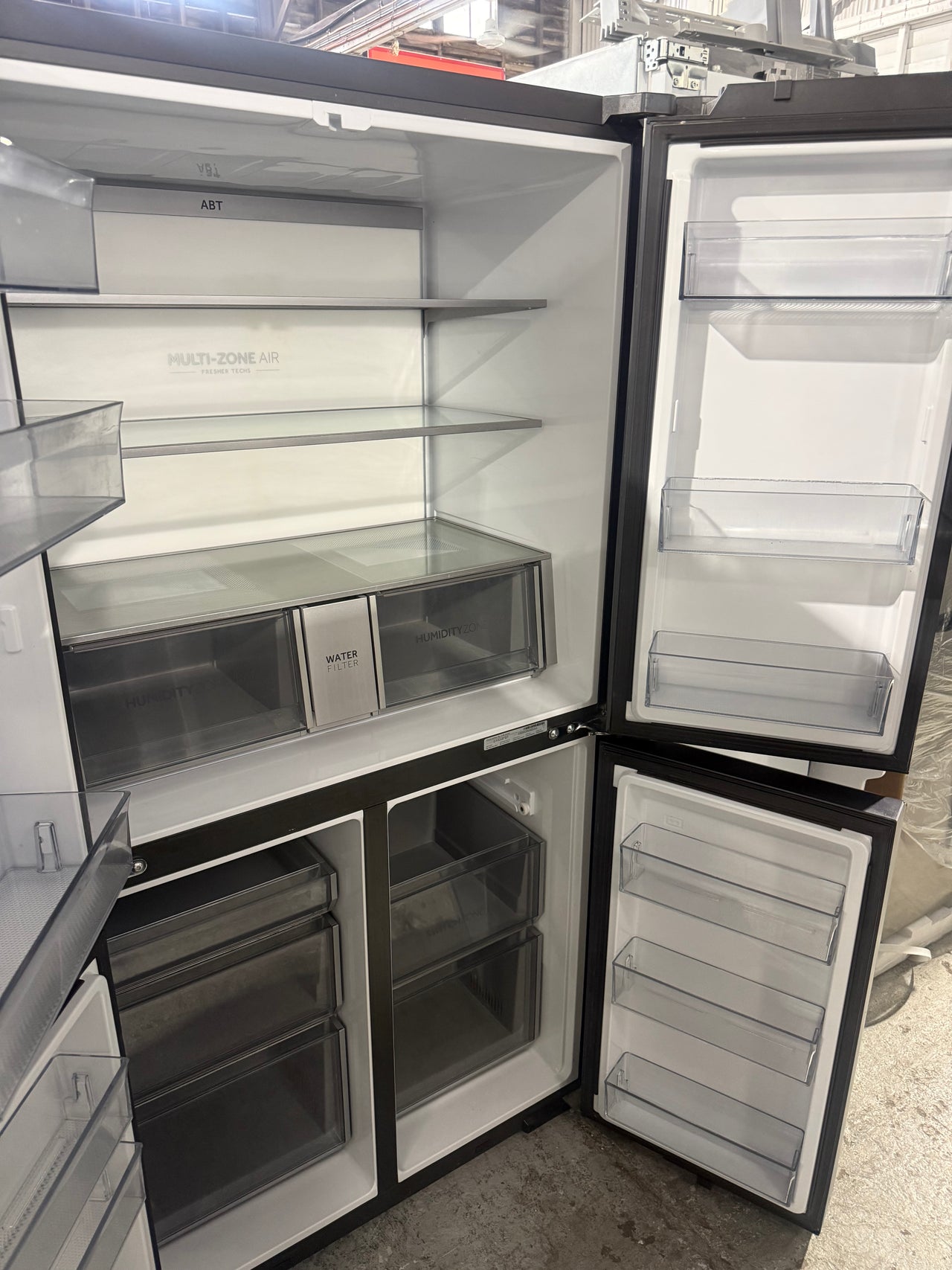Factory Second Haier 623L Quad Door Refrigerator Freezer HRF680YPC - Second Hand Appliances Geebung