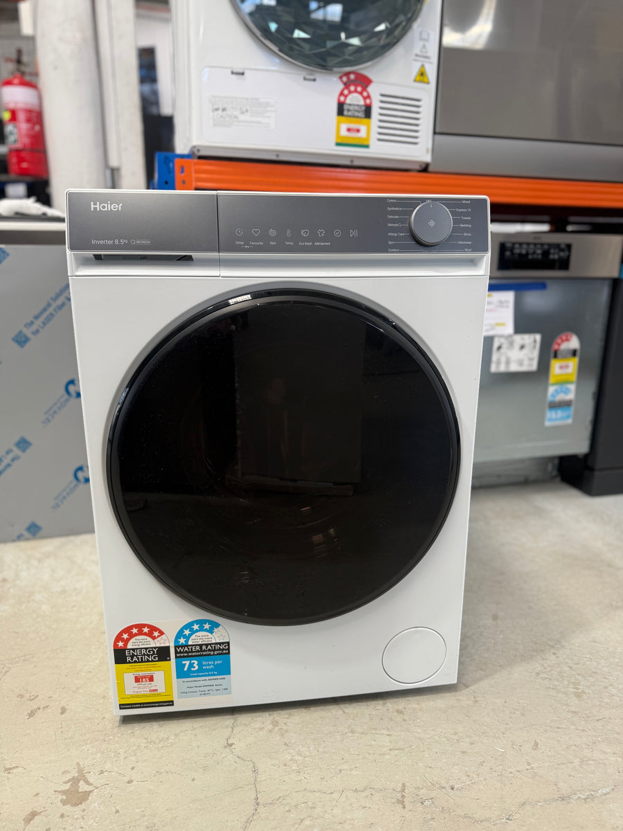 Factory Second Haier 8.5kg Front Load Washing Machine – HWF85KW1 - Second Hand Appliances Geebung