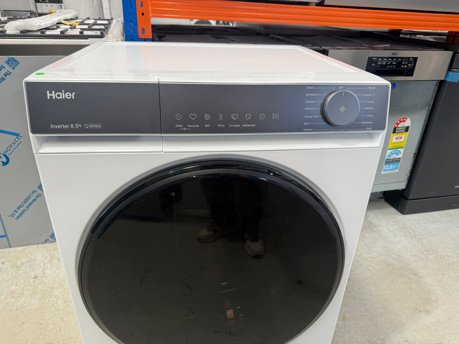 Factory Second Haier 8.5kg Front Load Washing Machine – HWF85KW1 - Second Hand Appliances Geebung